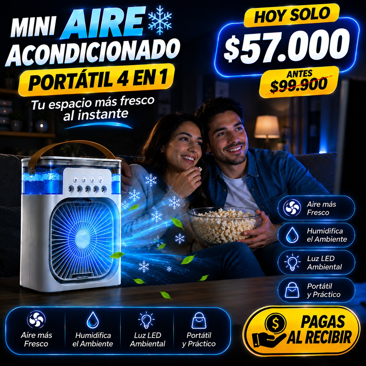 Tupe Facebook ad: Chatea con nosotros