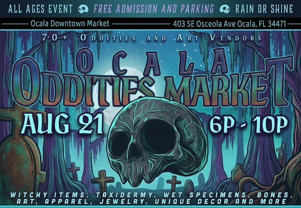 The Florida Oddities Market Facebook ad