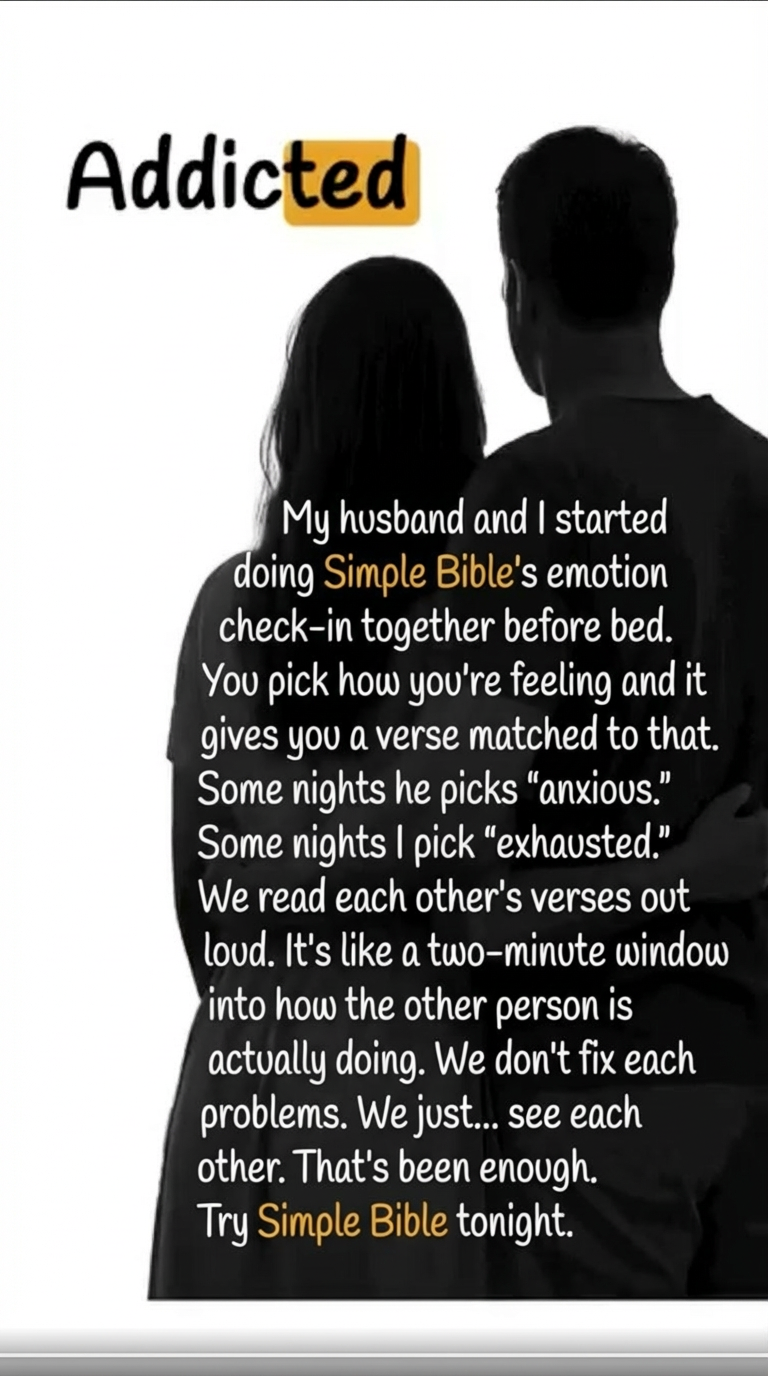 Simple Bible Facebook ad: Simple Bible App - Daily Verses