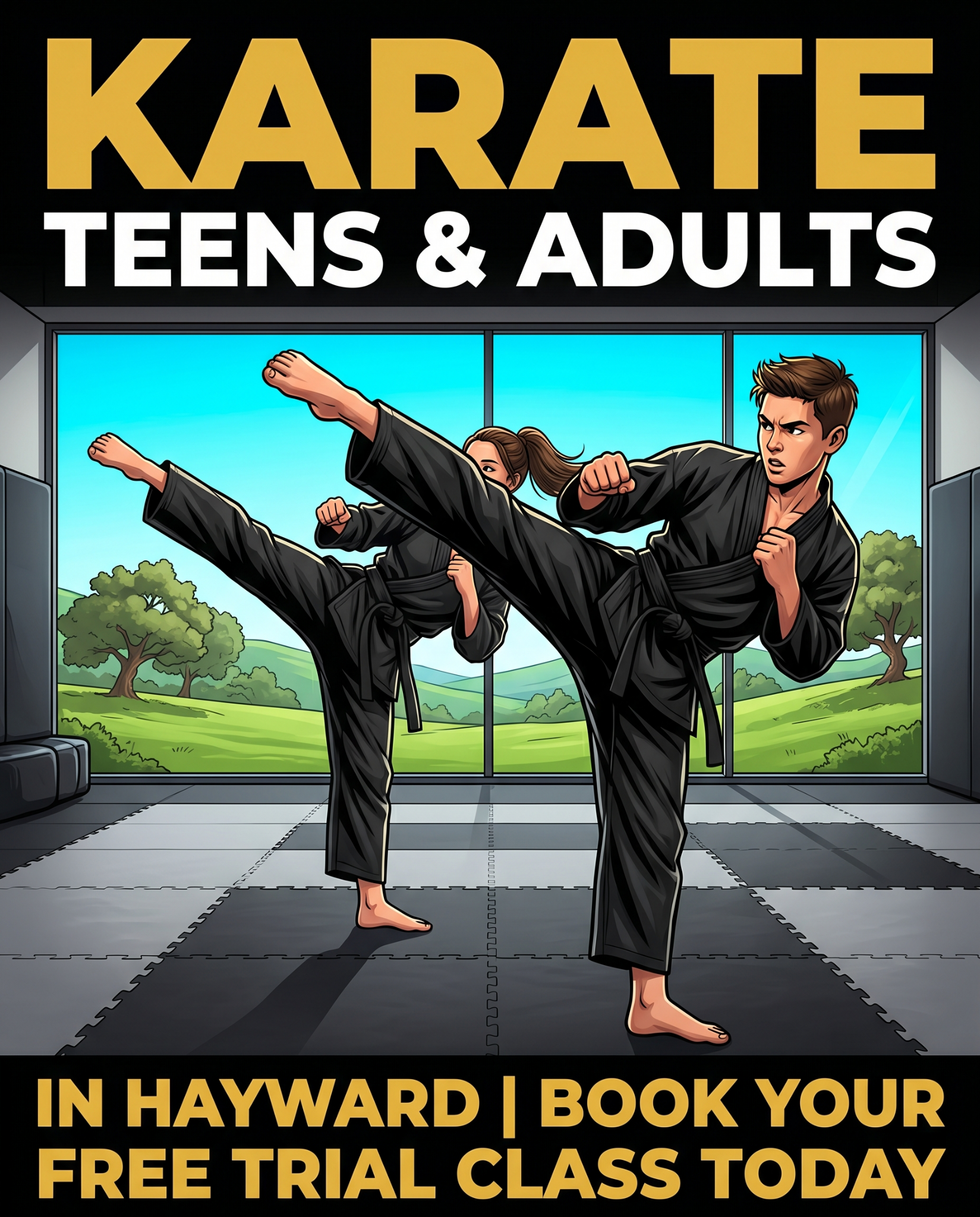 Team Brewer Karate and Fitness Facebook ad