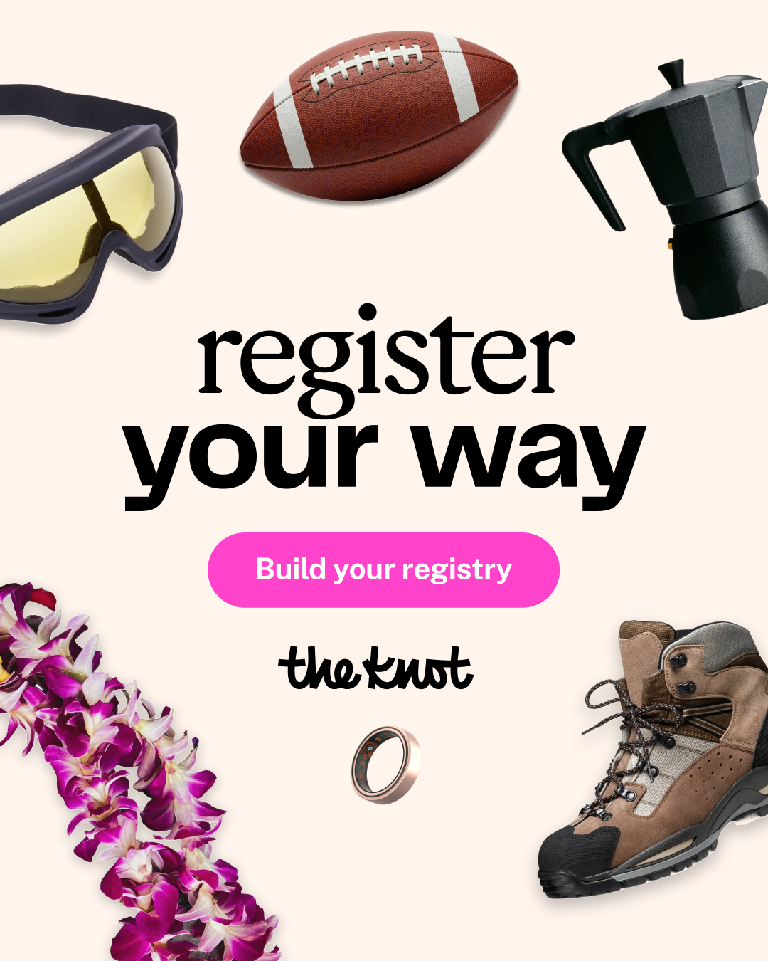 The Knot Facebook ad