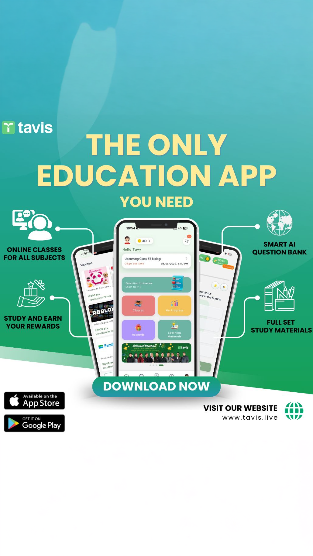 Tavis Facebook ad: Jom muat turun dan Cuba!