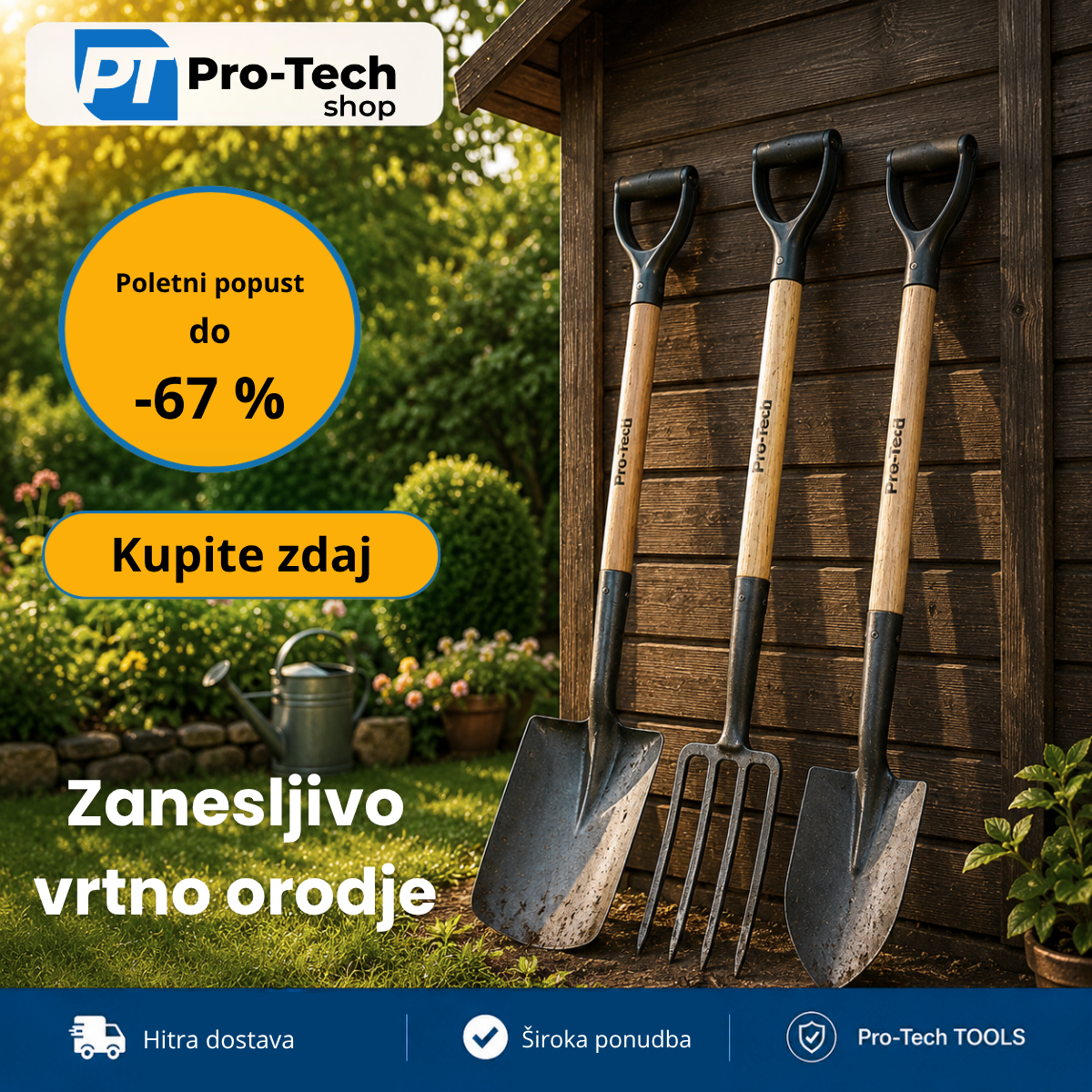 Pro-Tech shop.si Facebook ad