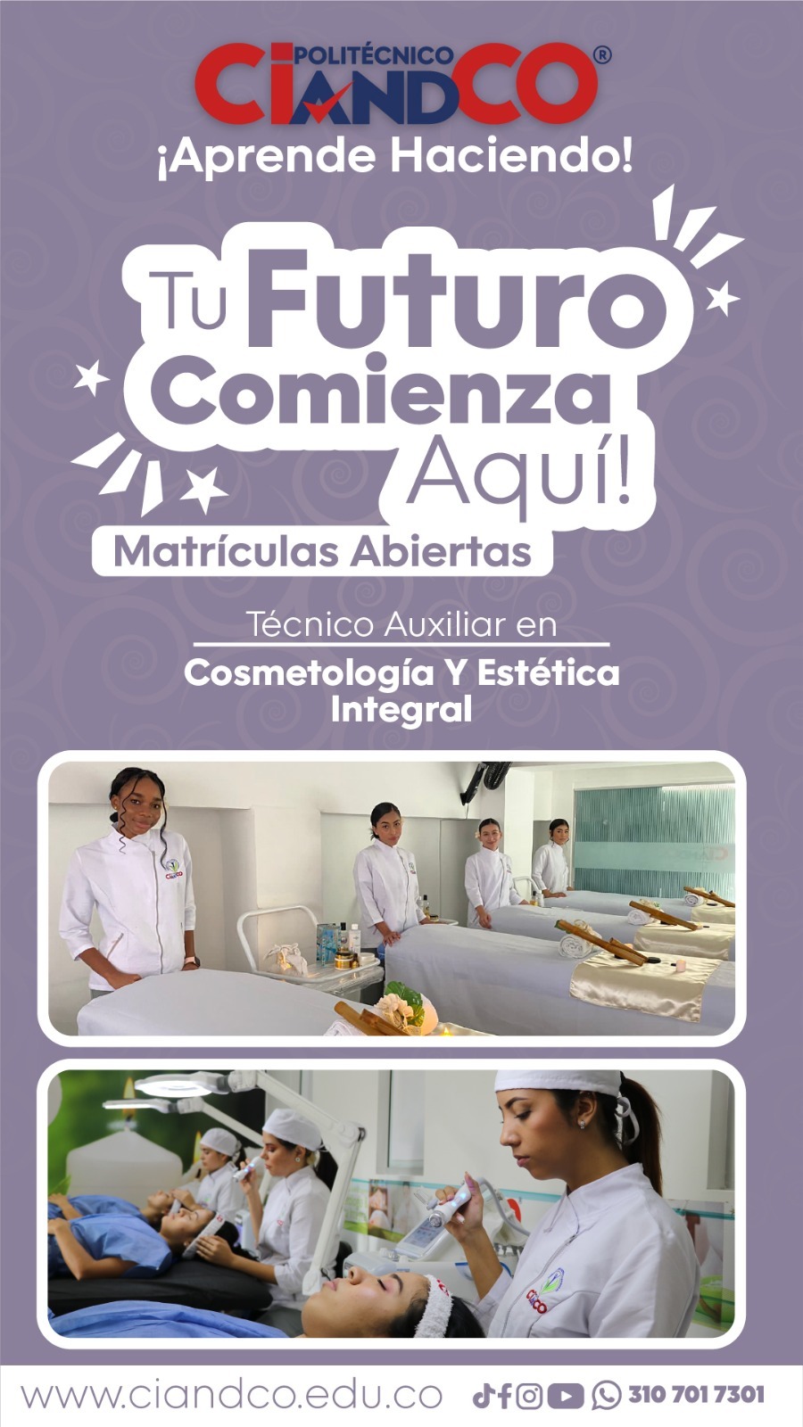 Politécnico Ciandco Facebook ad