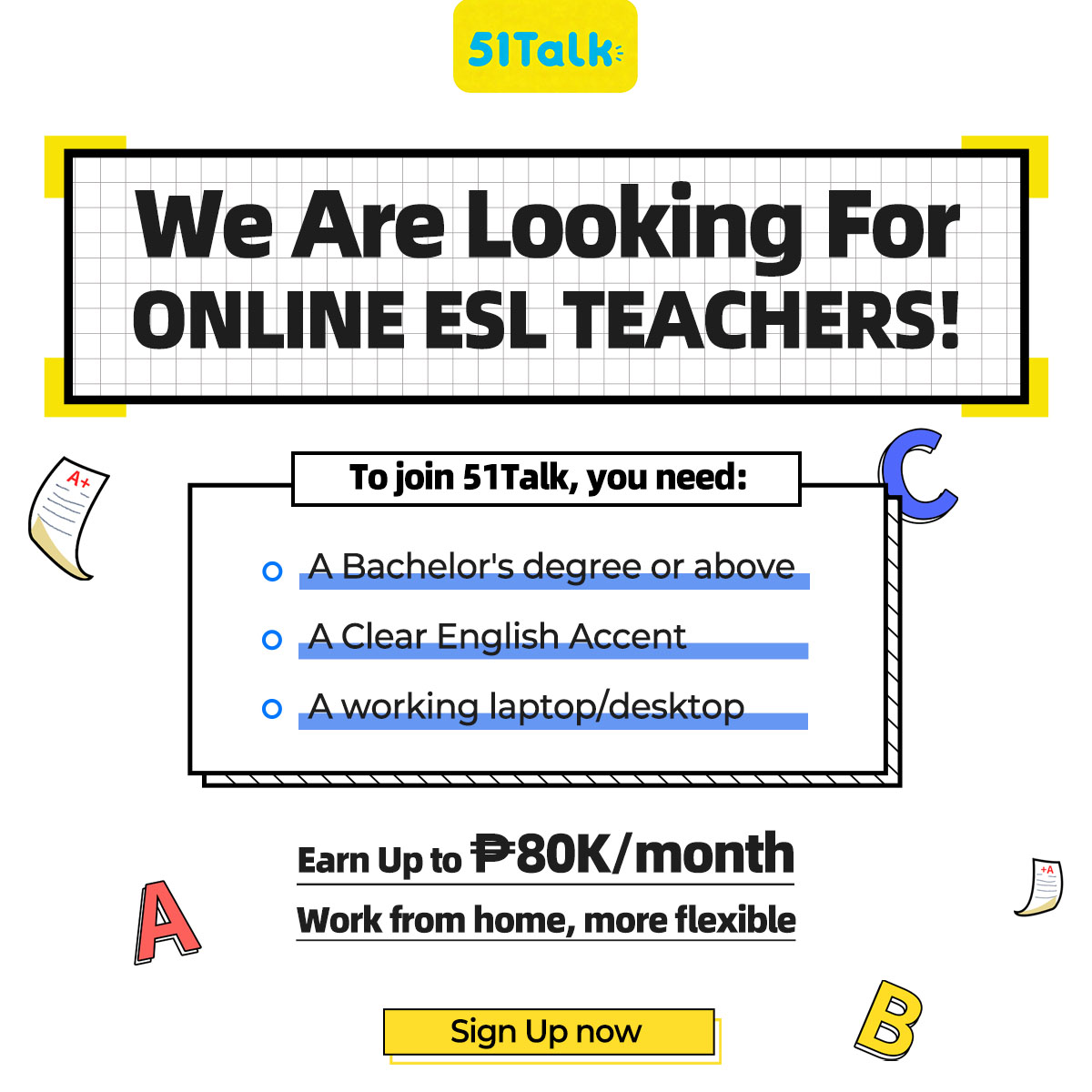 51Talk PH Facebook ad
