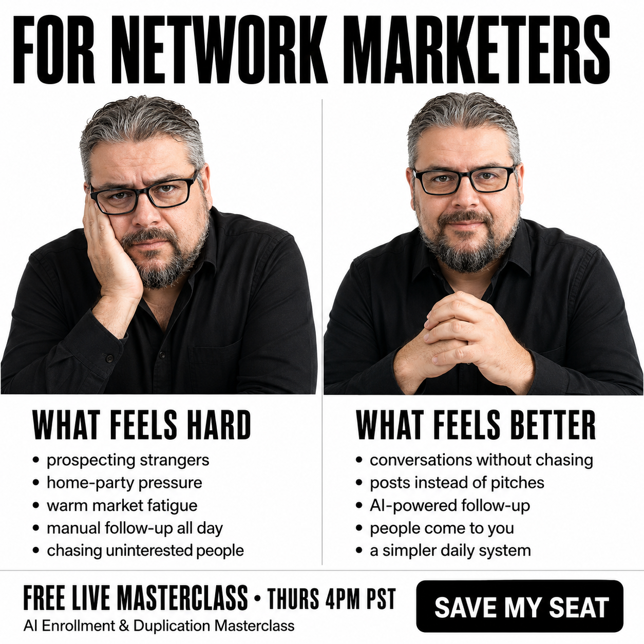 Attraction Marketing Facebook ad