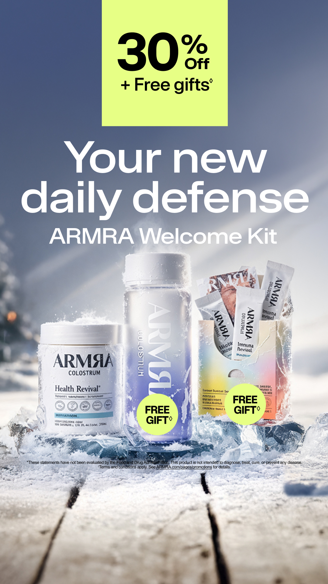 ARMRA Facebook ad
