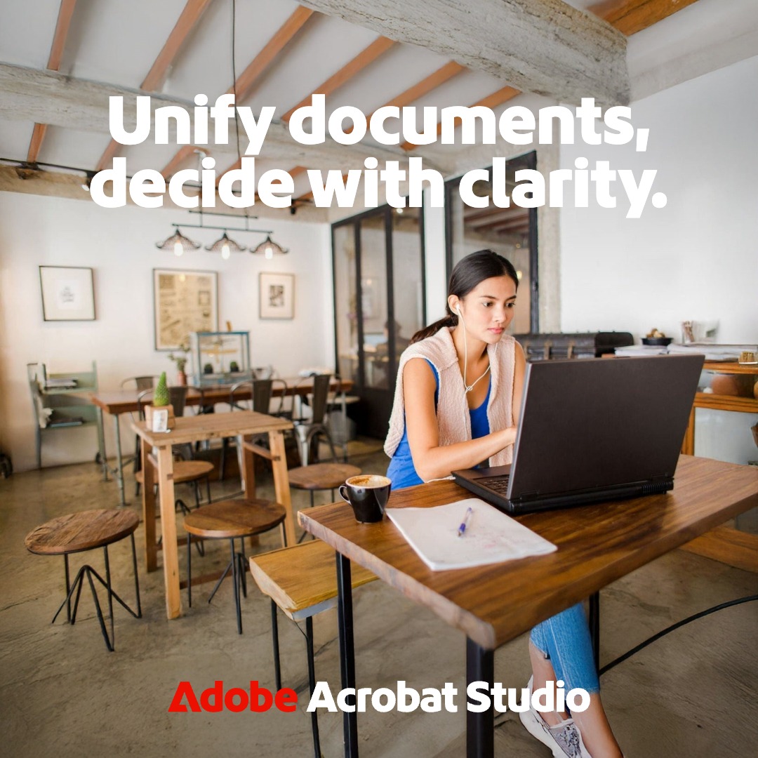 Adobe Acrobat Facebook ad