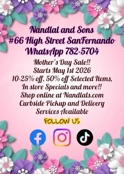 Nandlal and Sons Facebook ad