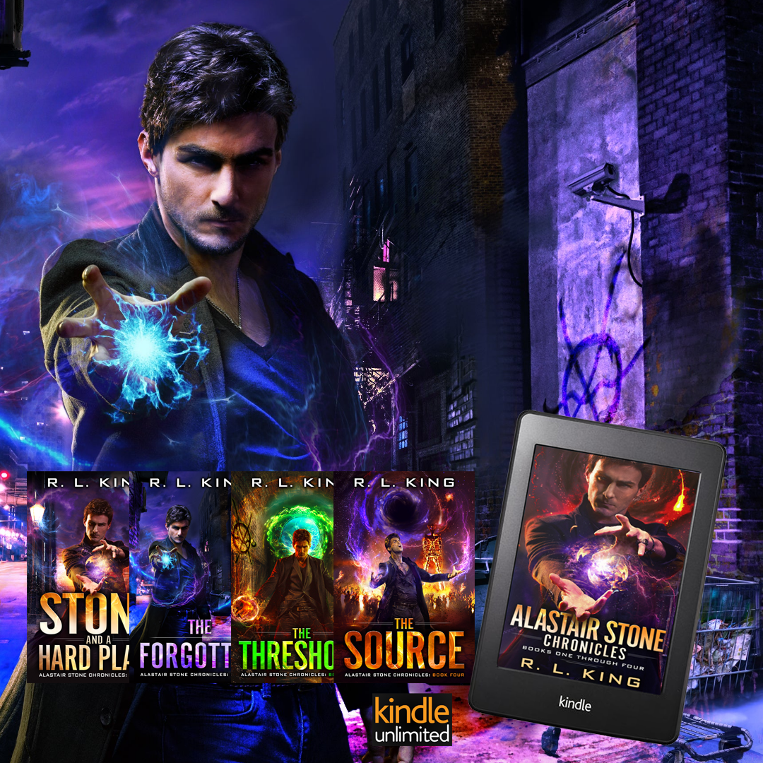 The Alastair Stone Chronicles by R. L. King Facebook ad: Your Next Urban Fantasy Binge Read!