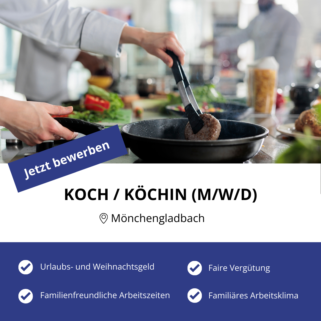Food & beverage Gourmet Catering Facebook ad: Koch (m/w/d) gesucht