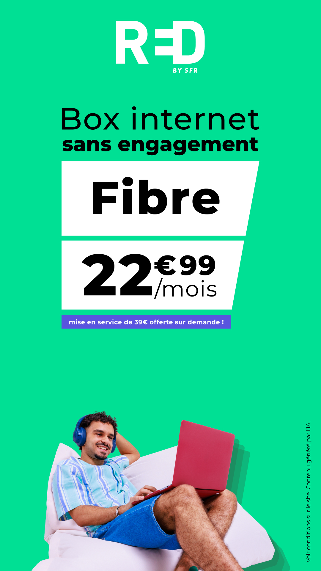 RED by SFR Facebook ad