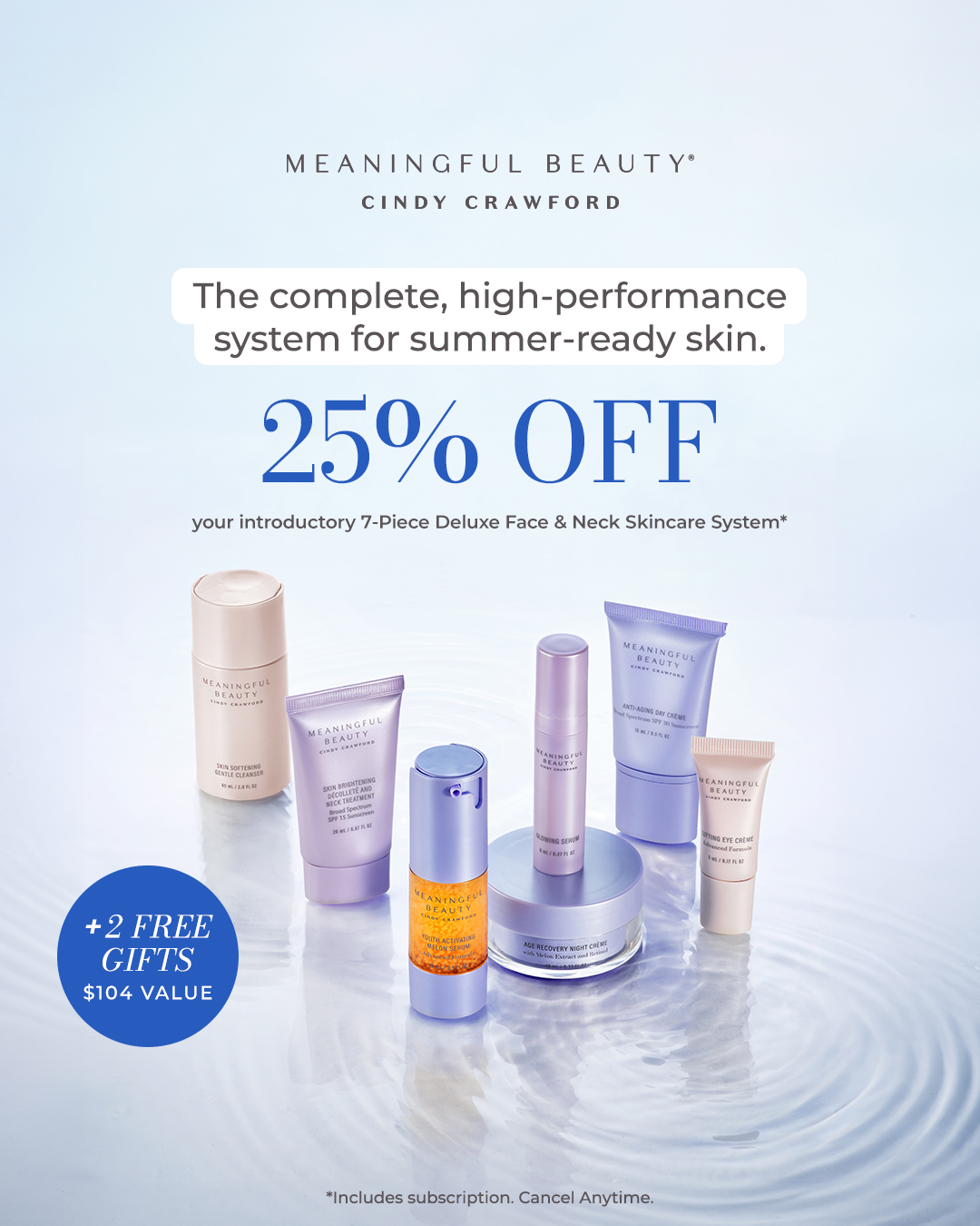 Meaningful Beauty Facebook ad