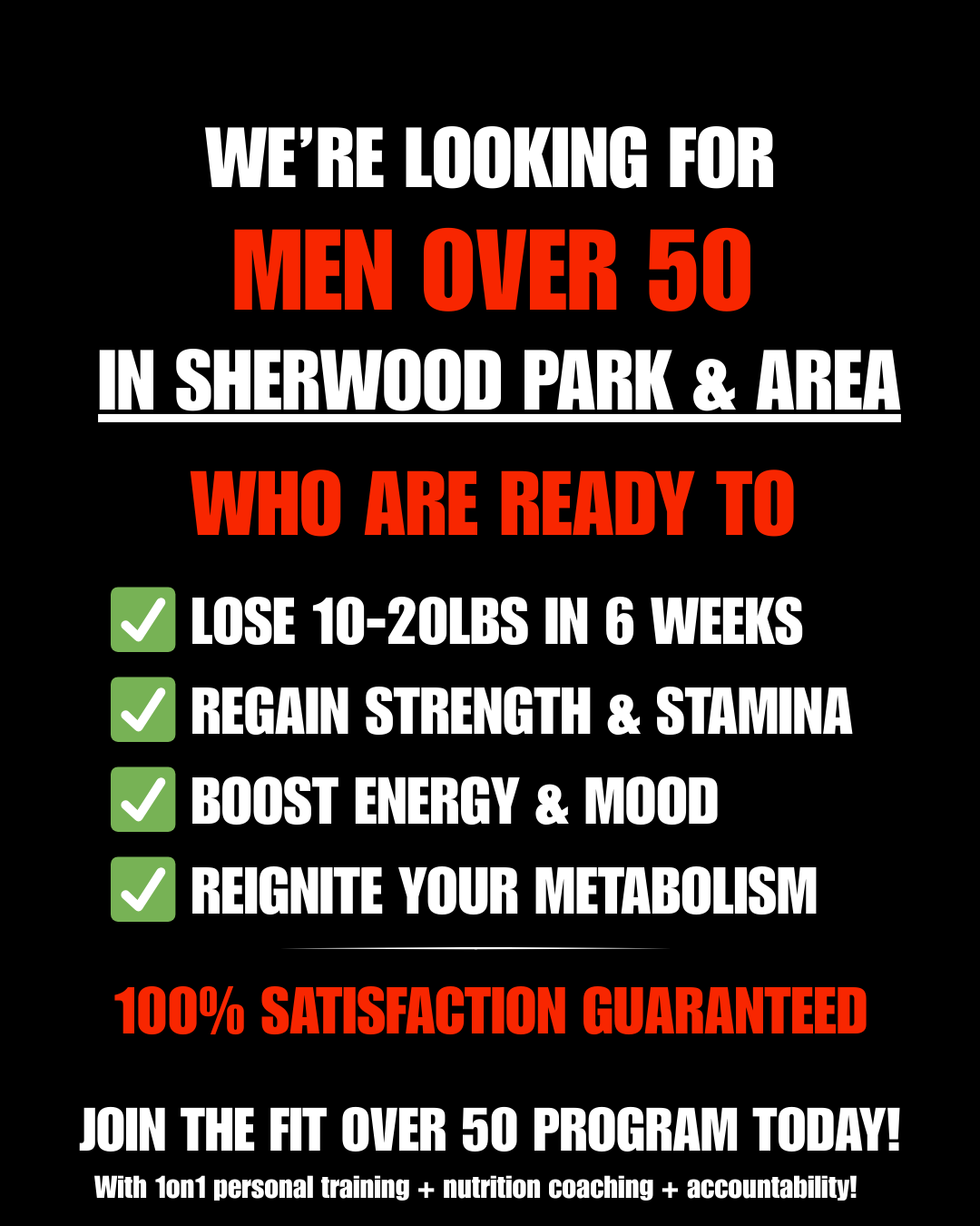 360 Fitness - Sherwood Park Personal Training Facebook ad