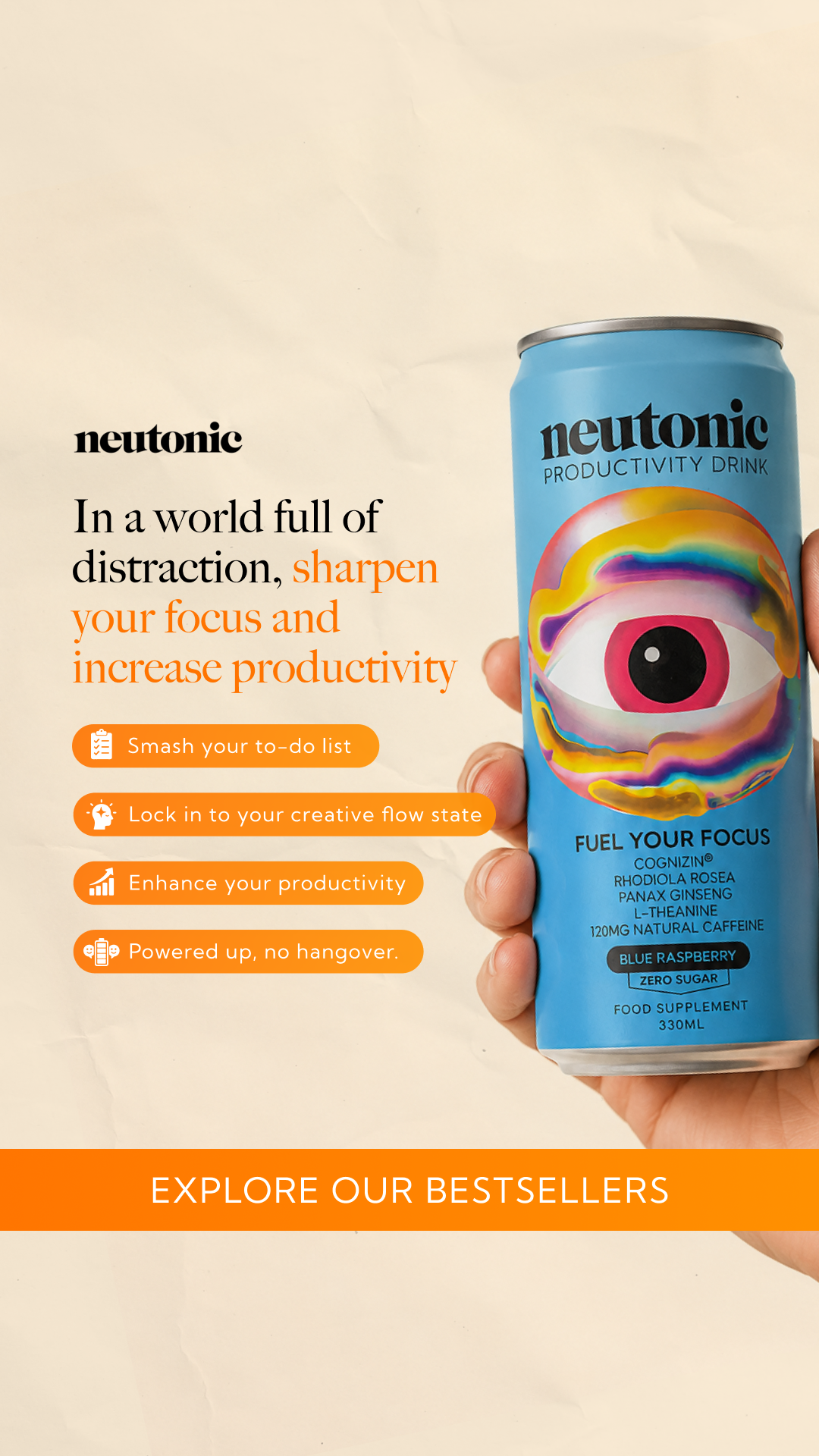 Neutonic Facebook ad