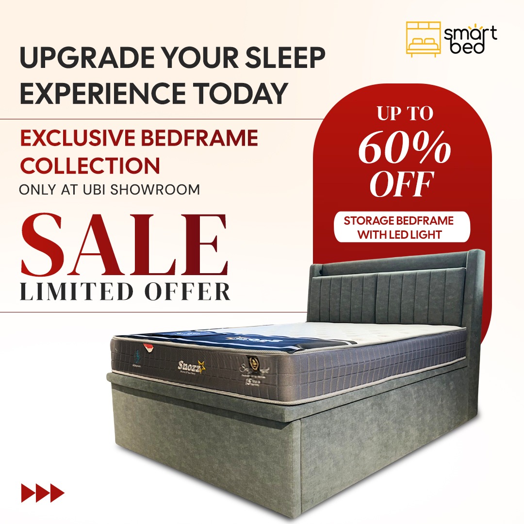 Smartbed Facebook ad: Stop dreaming of a luxury bedroom-start living in…