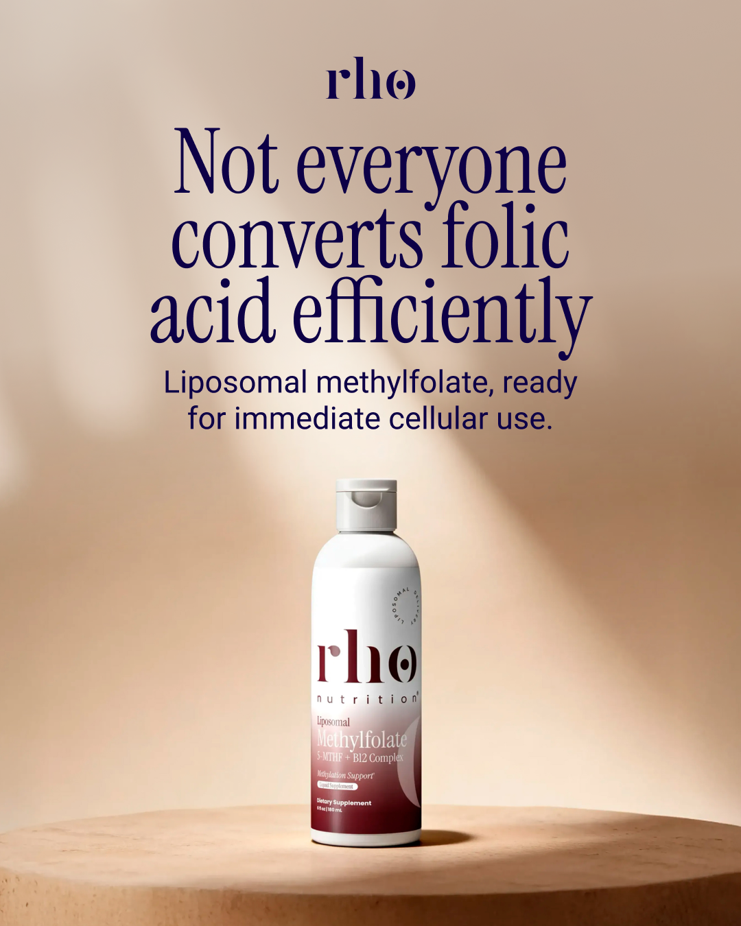 Rho Nutrition Facebook ad