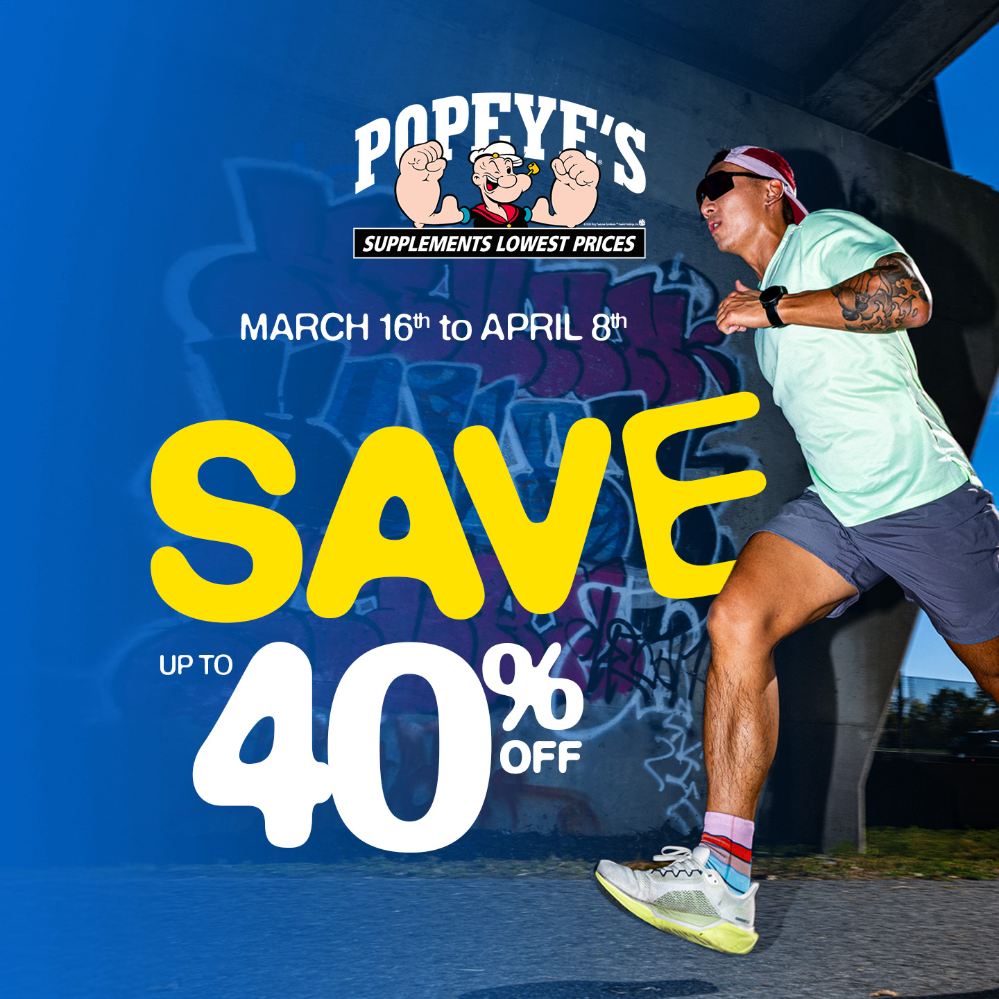 Popeye's Supplements Facebook ad: Spring deals at Popeye’s