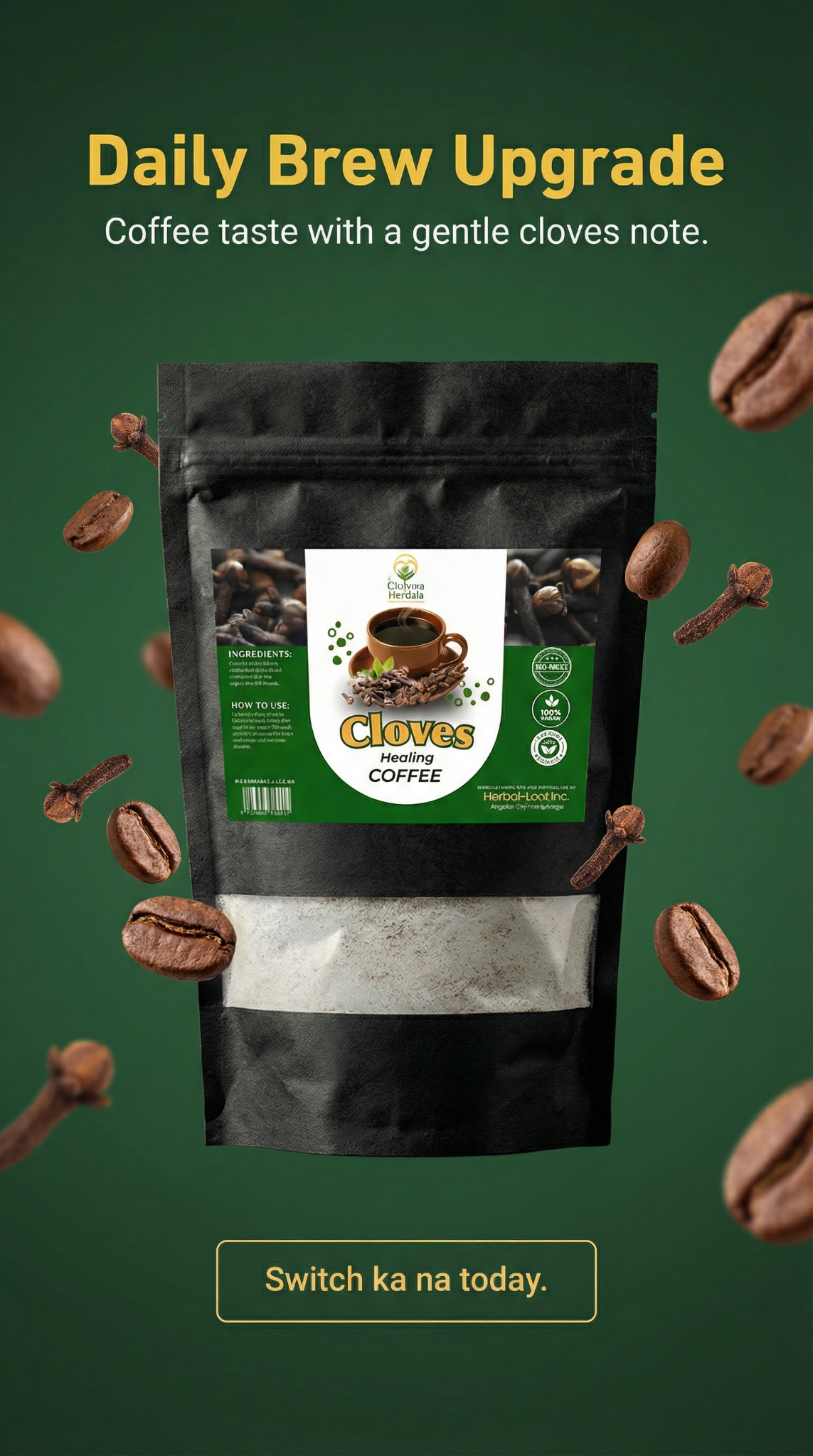 Ginhawa Herbals Facebook ad: CLAIM YOUR FREEBIE TODAY!