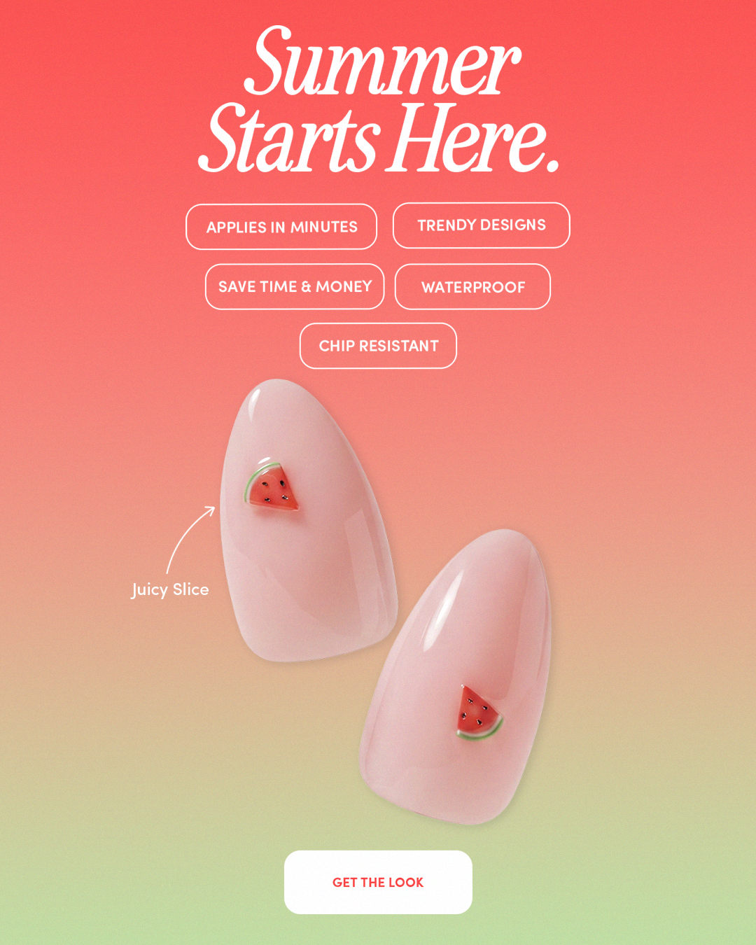 Glamnetic Facebook ad
