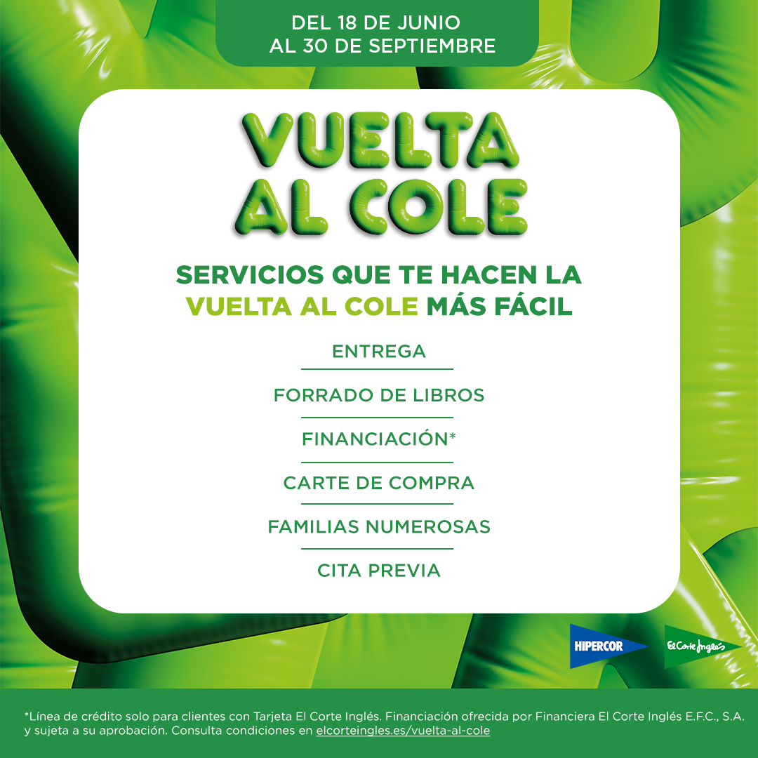 El Corte Inglés Facebook ad