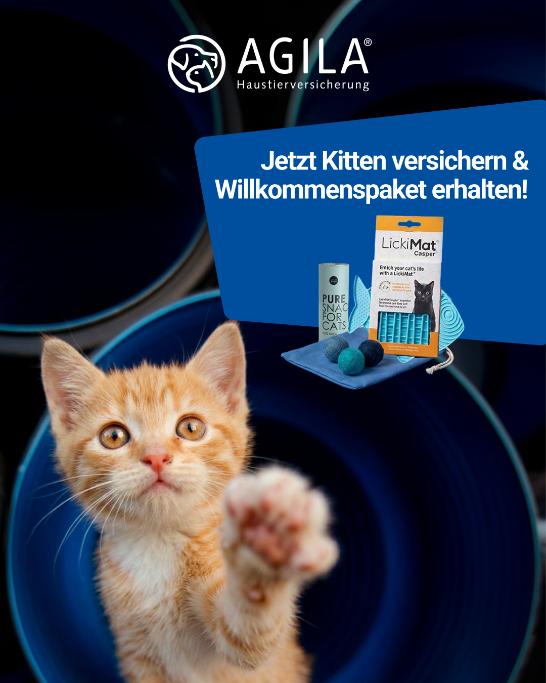 AGILA Haustierversicherung Facebook ad