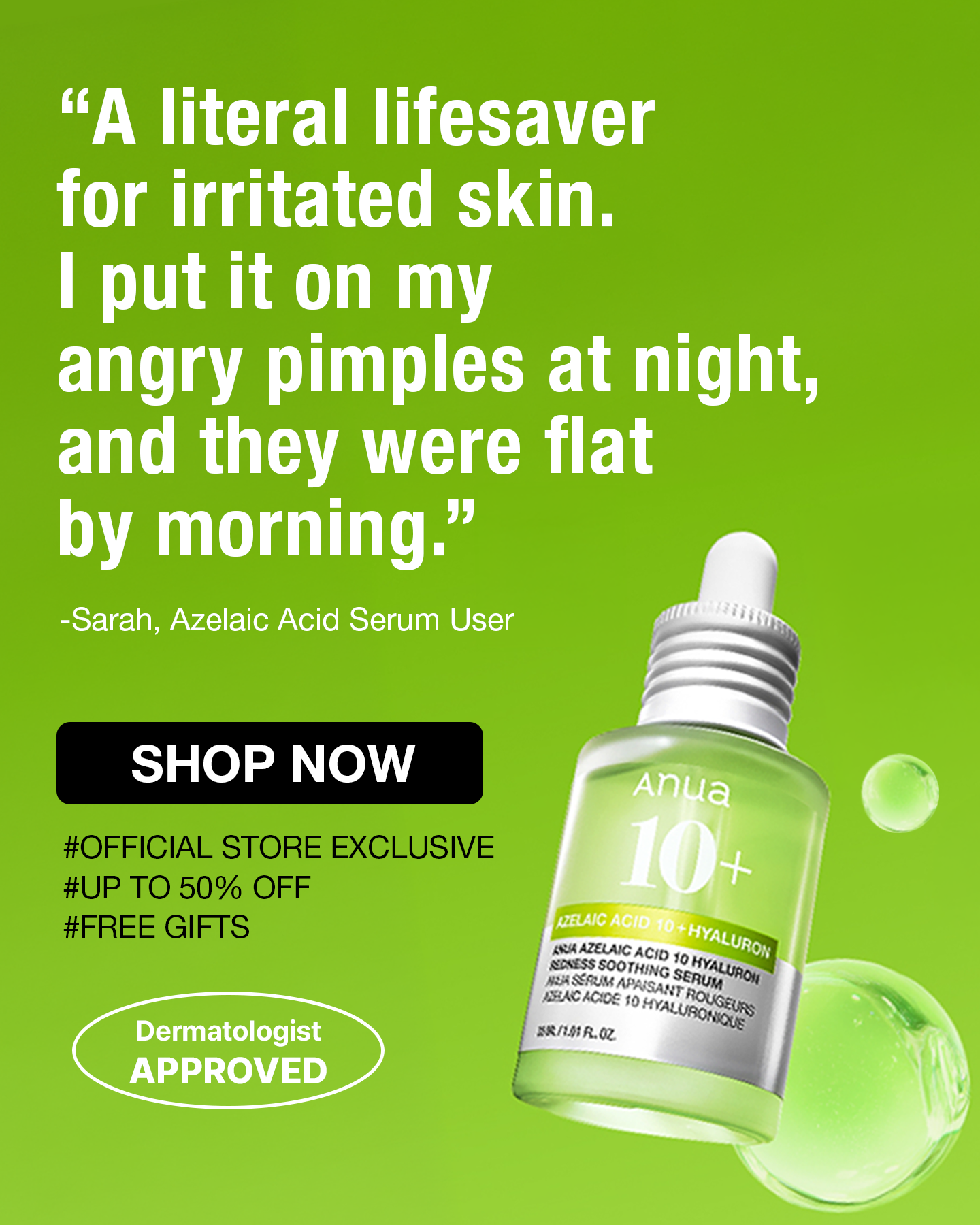 ANUA_Global Facebook ad