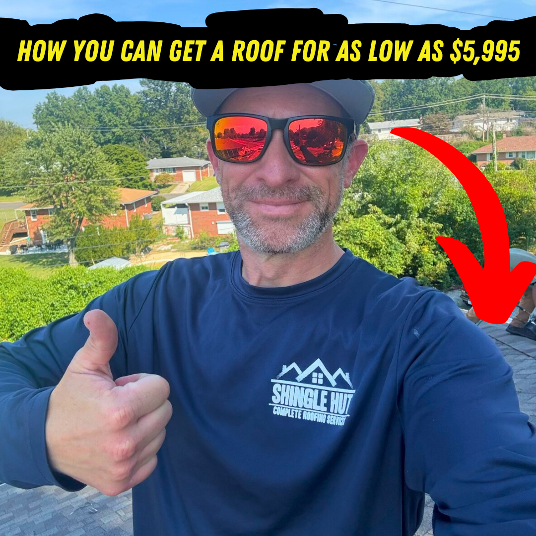 Shingle Hut Complete Roofing Services Facebook ad