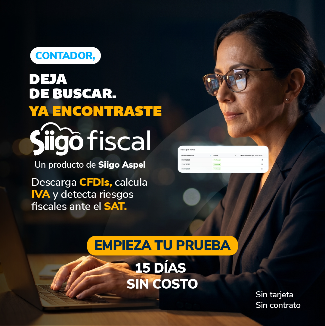 Siigo Aspel Facebook ad: Pruébalo 15 días por $0