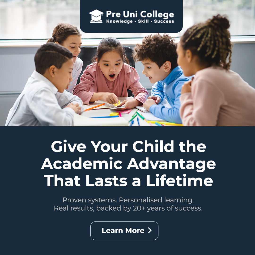 Pre Uni College Kogarah Facebook ad