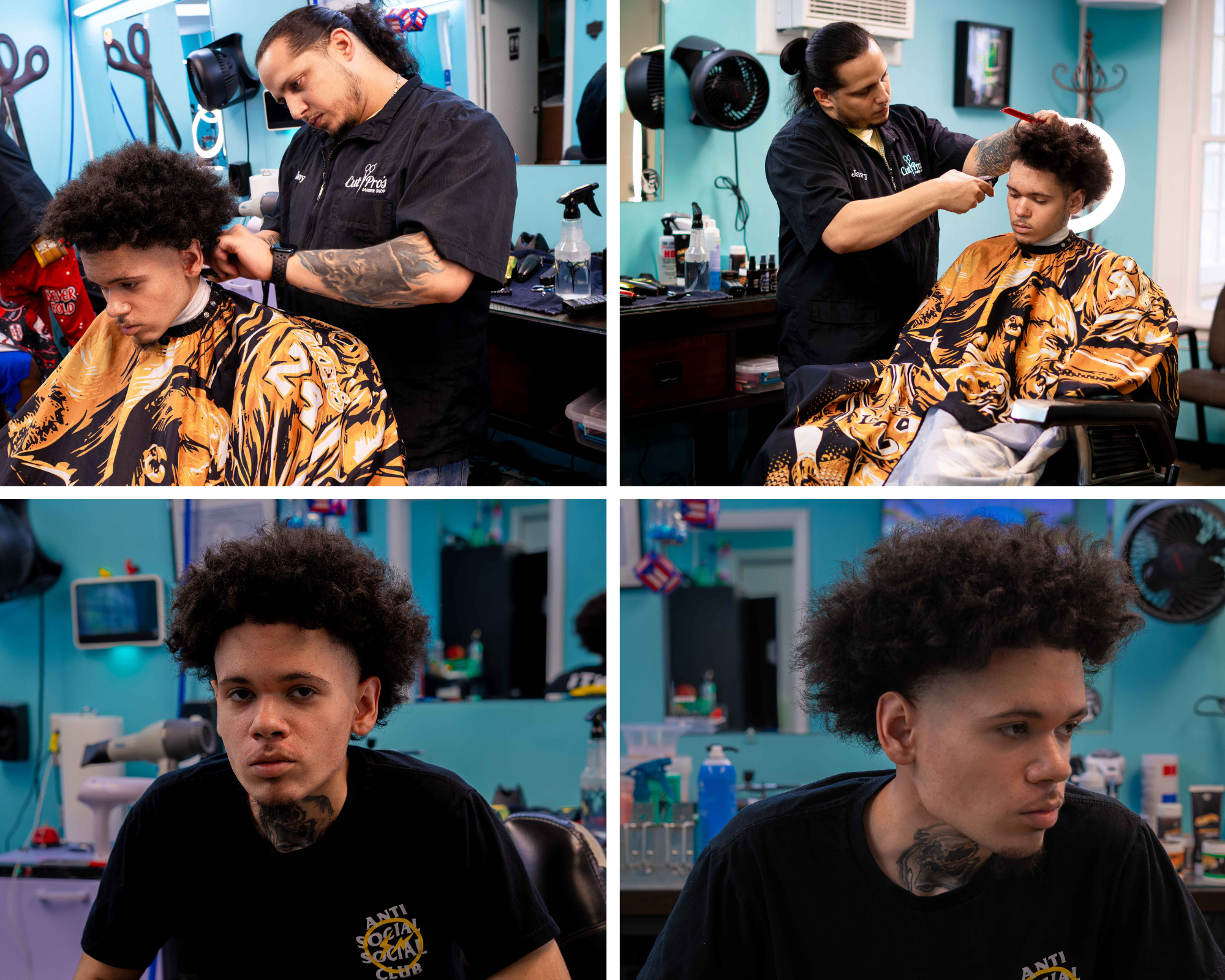 Cut Pro's Barbershop Facebook ad: Cut Pro's 40% Off All Services Coupon