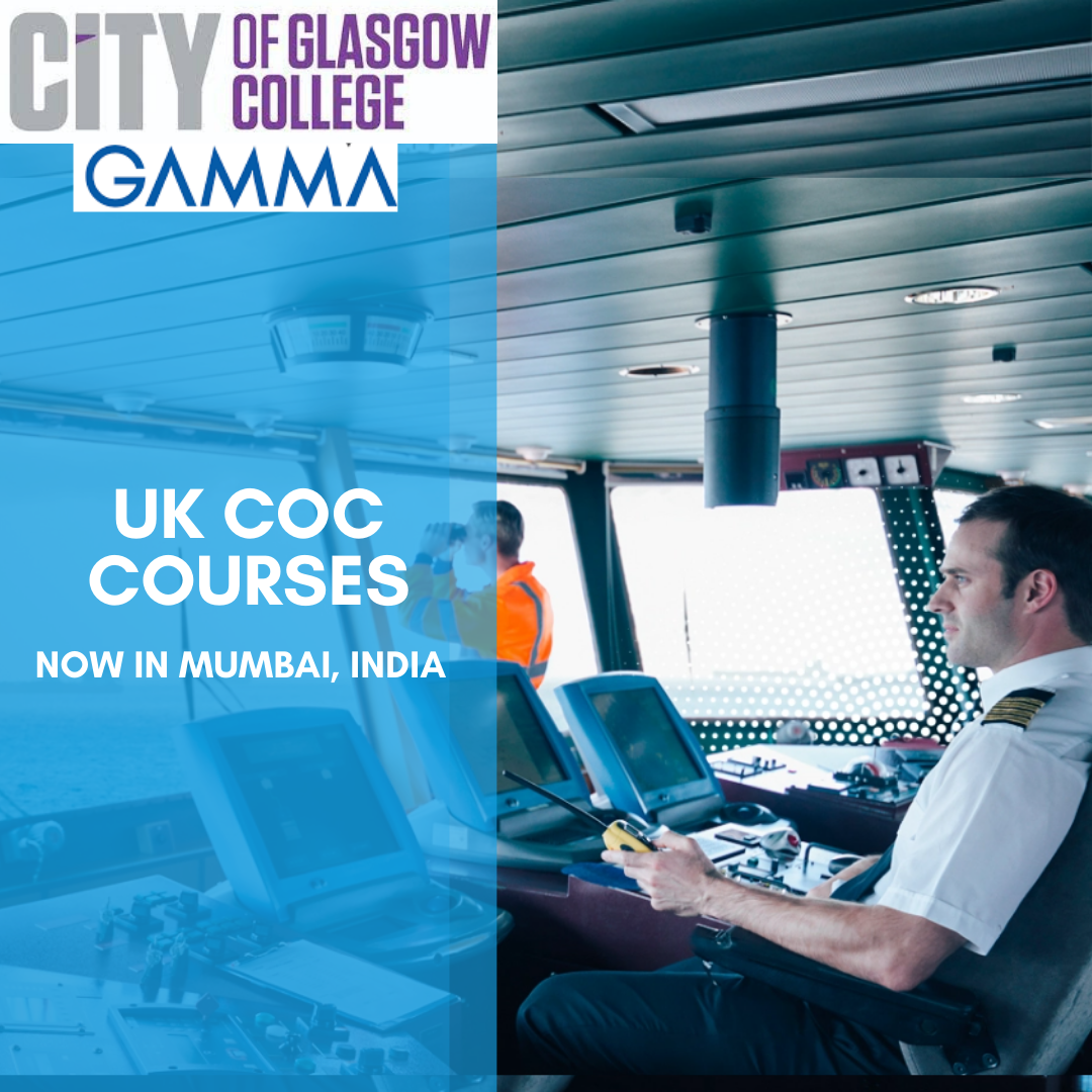 GAMMA Marine Training Institute Facebook ad: UK COC COURSES.!