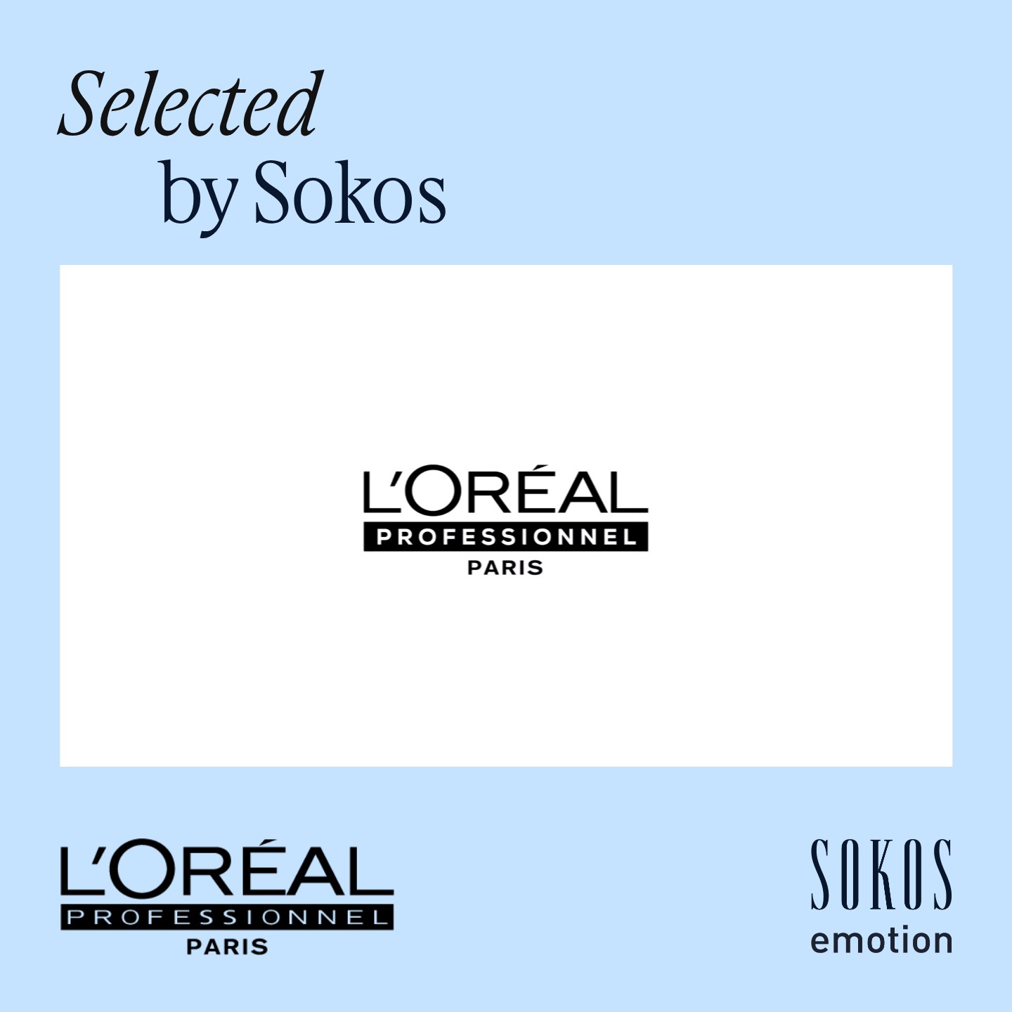 Sokos Facebook ad: Ihastu L'Oréal Professionel -tuotteisiin