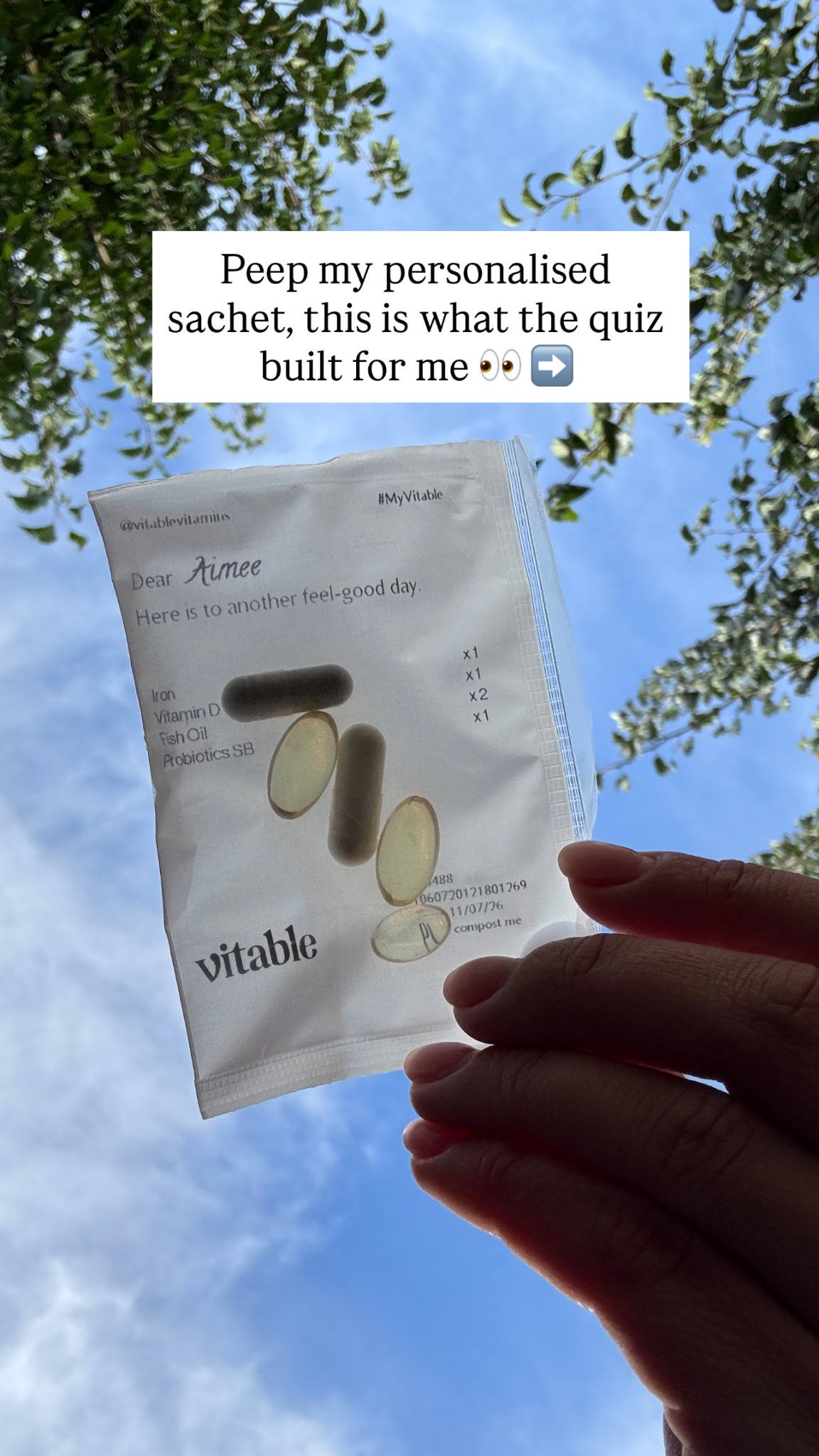 Aimee Hillsdon Facebook ad