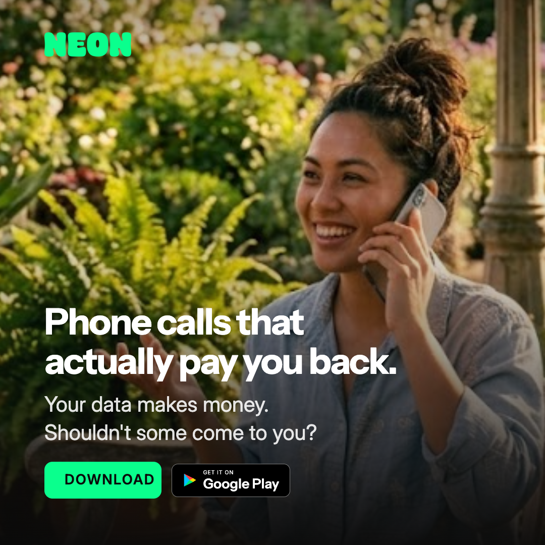 Neon Mobile Facebook ad
