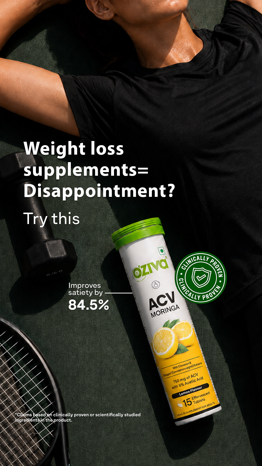 OZiva Facebook ad