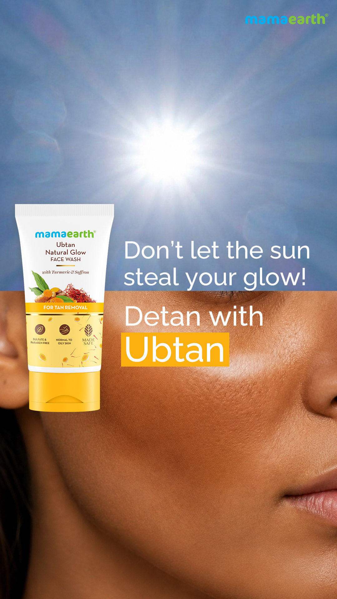 Mamaearth Facebook ad