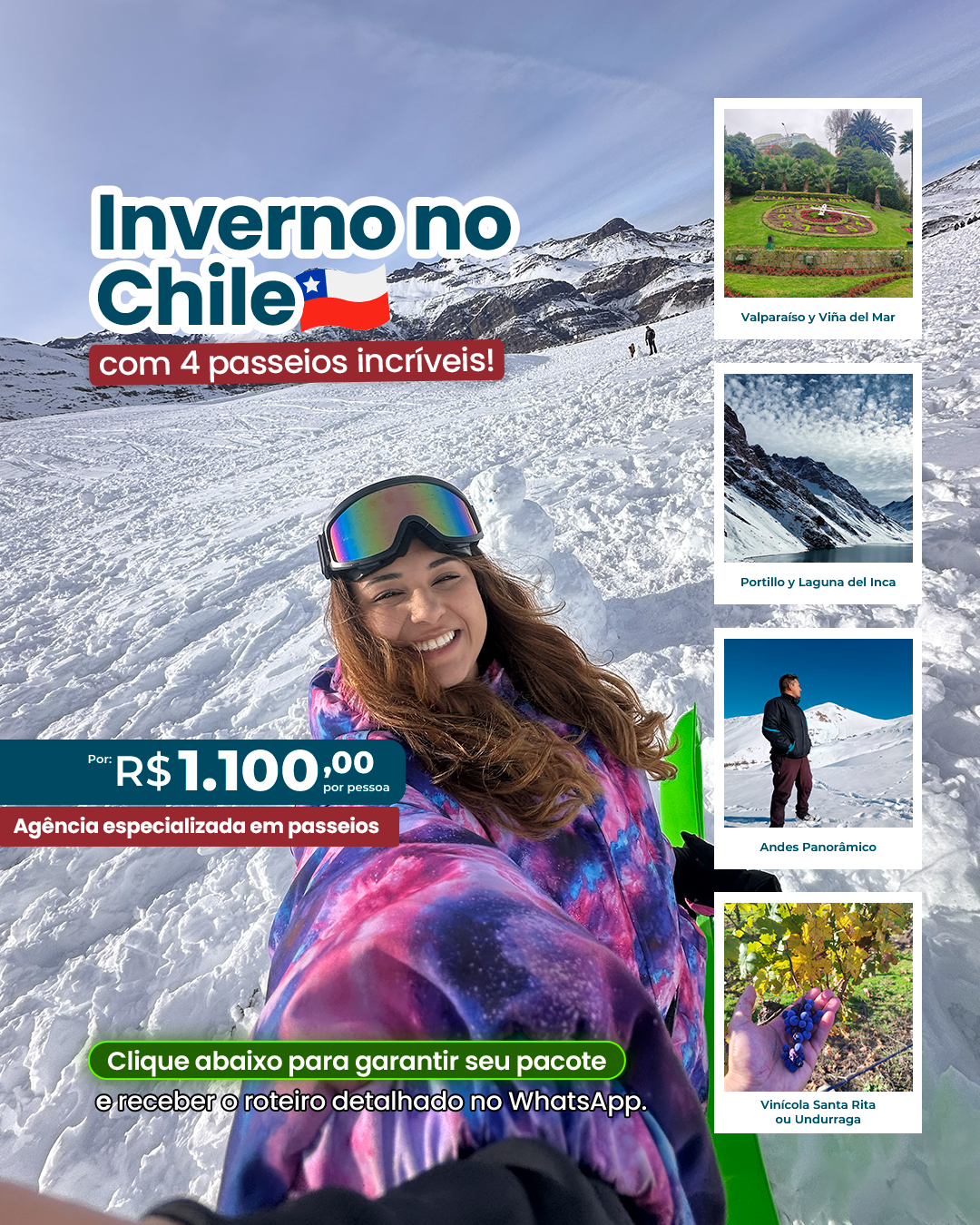 Curtindo Chile Facebook ad