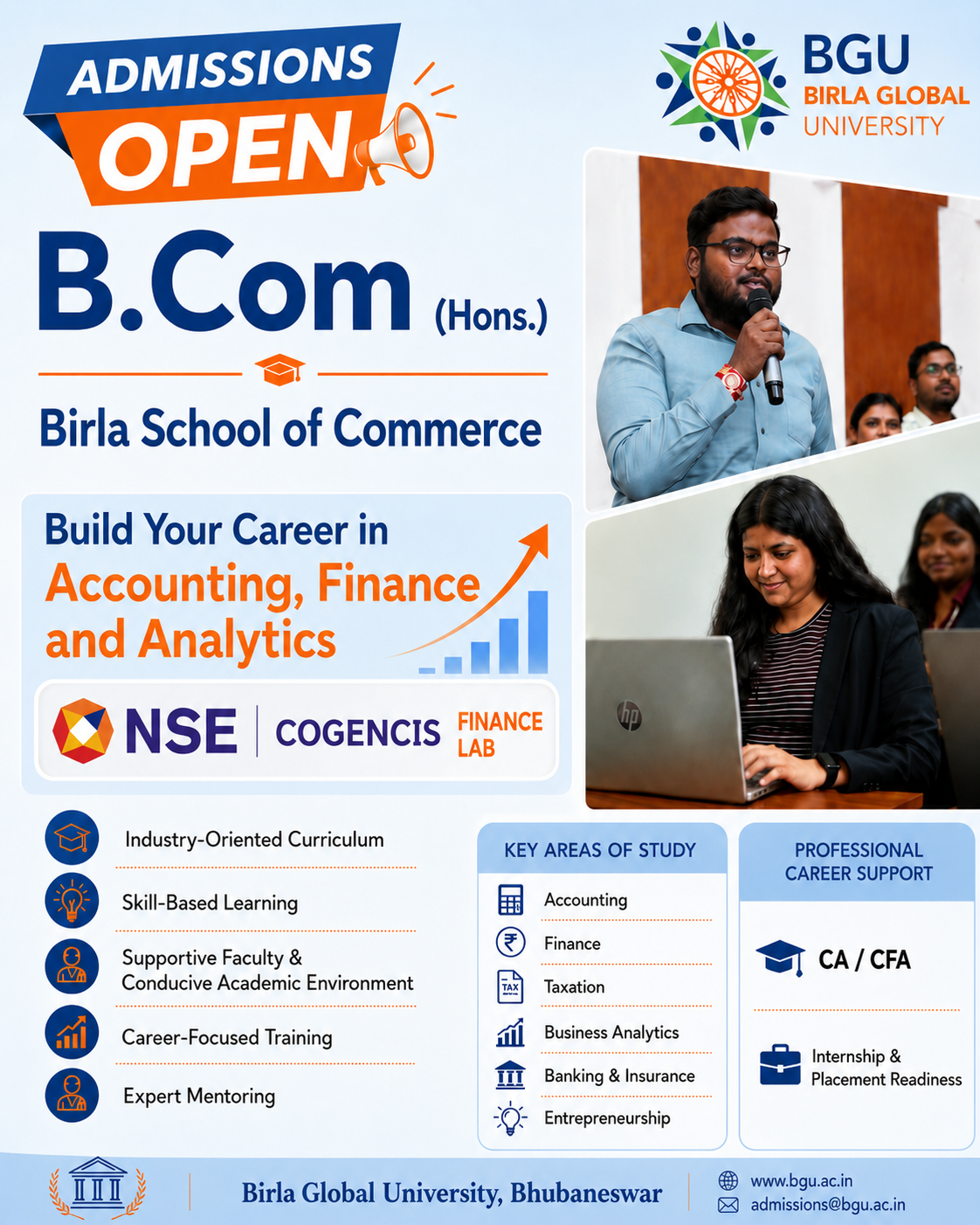 Birla Global University Bhubaneswar Facebook ad