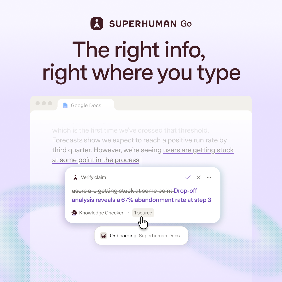 Superhuman Facebook ad: Every message, ready