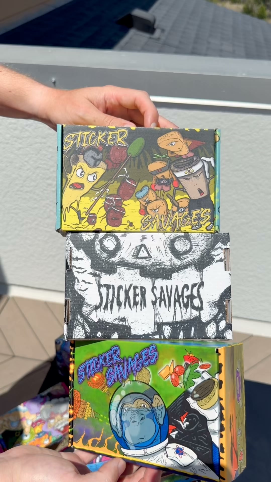 Sticker Savages Facebook ad from Aug 21, 2026