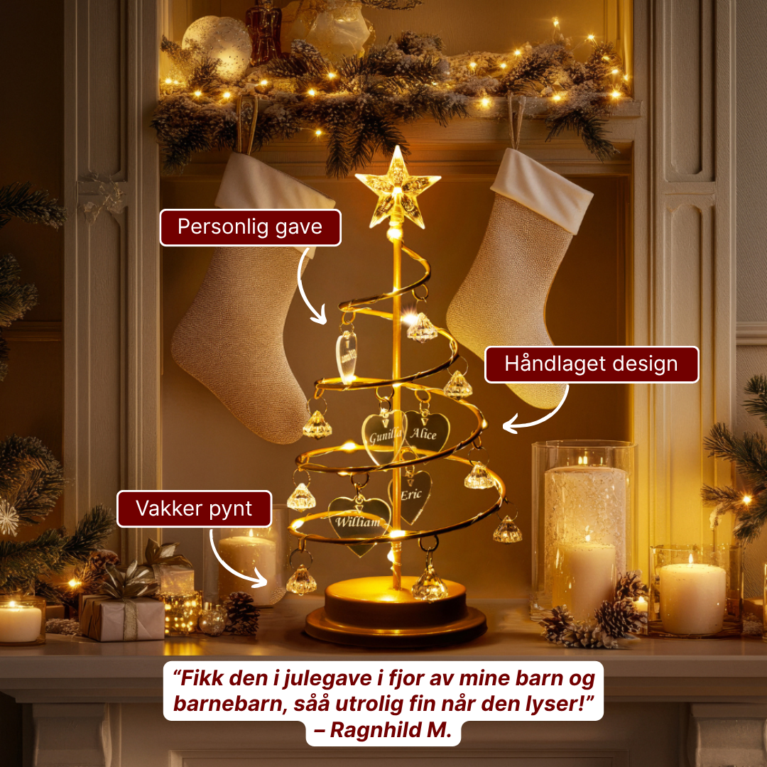 Ristal Facebook ad: Vakkert Personlig Juletre