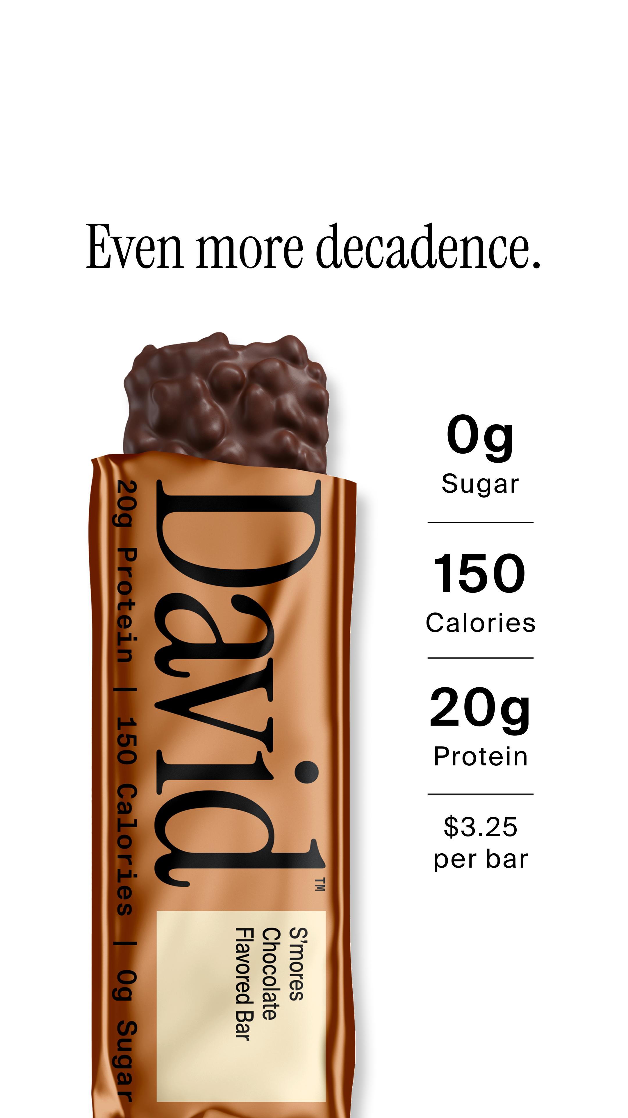 David Protein Facebook ad