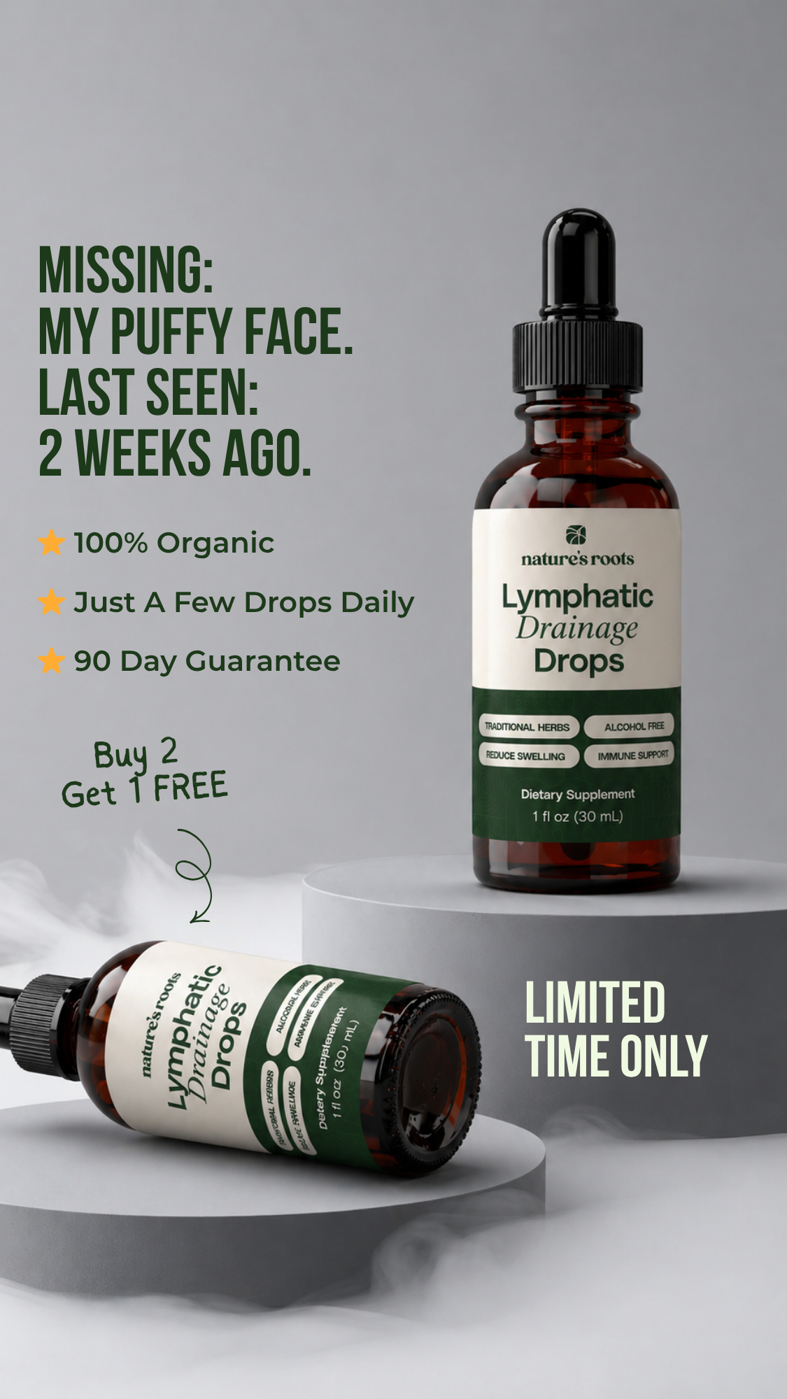 Women's Health Blog Facebook ad: Don’t Blame Your Lifestyle, Fix The Lymphatic System First