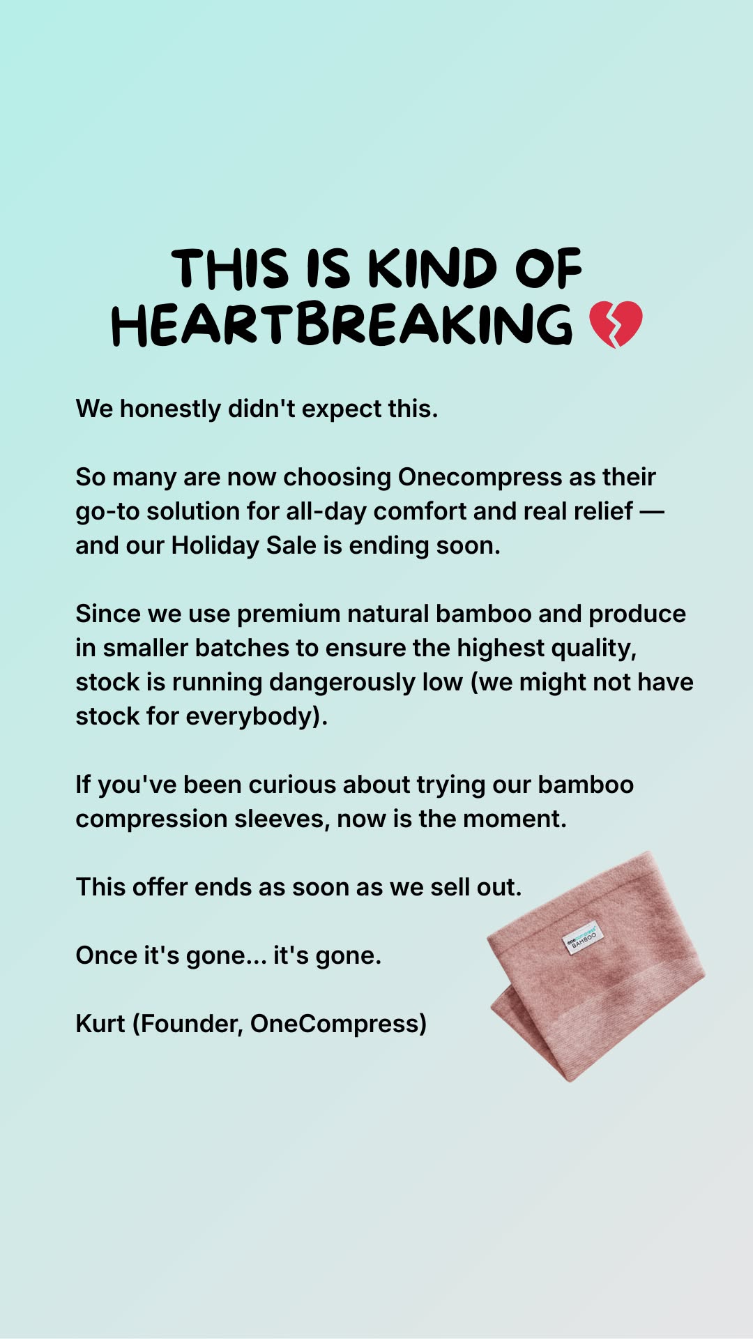 Onecompress Facebook ad