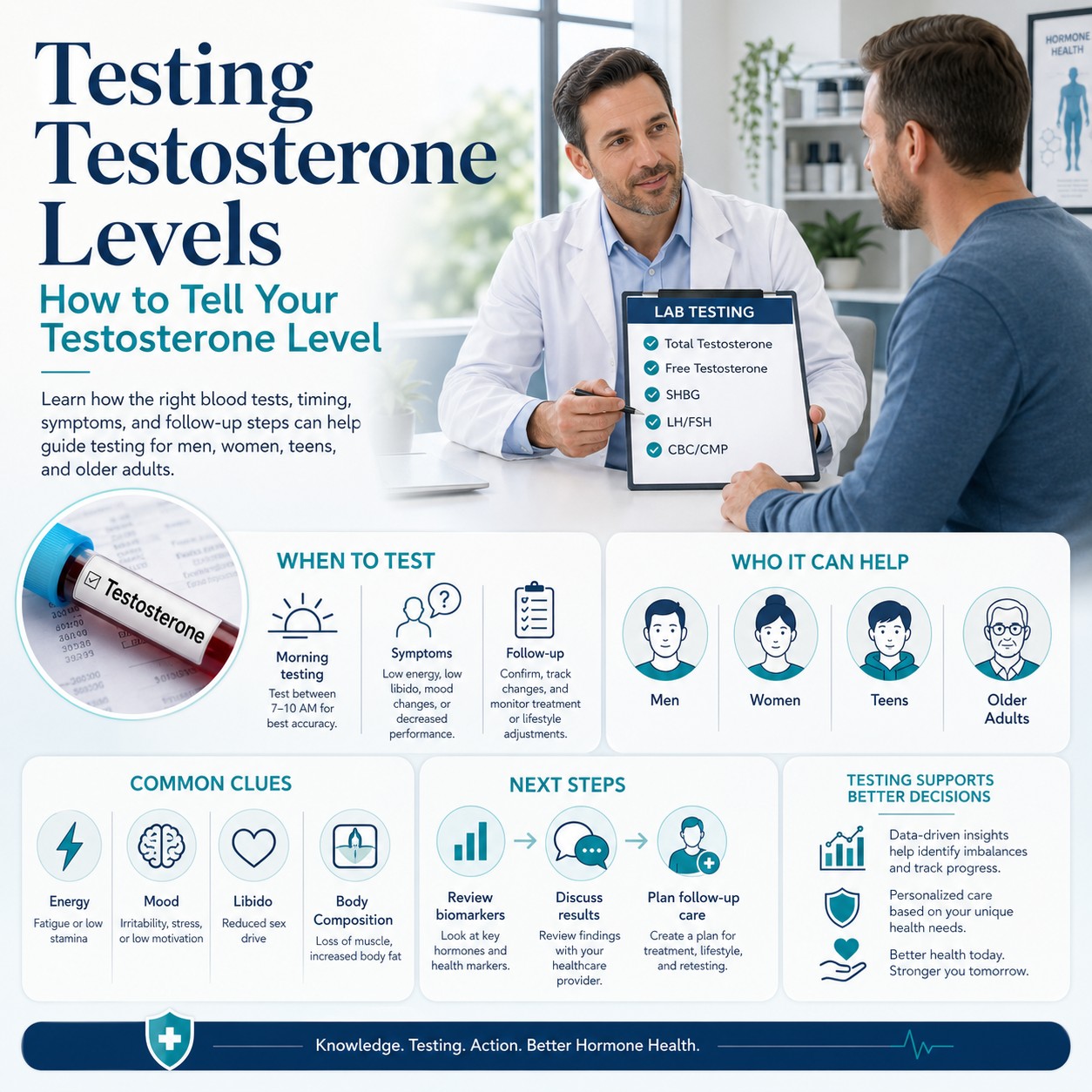 Ulta Lab Tests Facebook ad: Testing Testosterone Levels: How to Tell Your Testosterone…