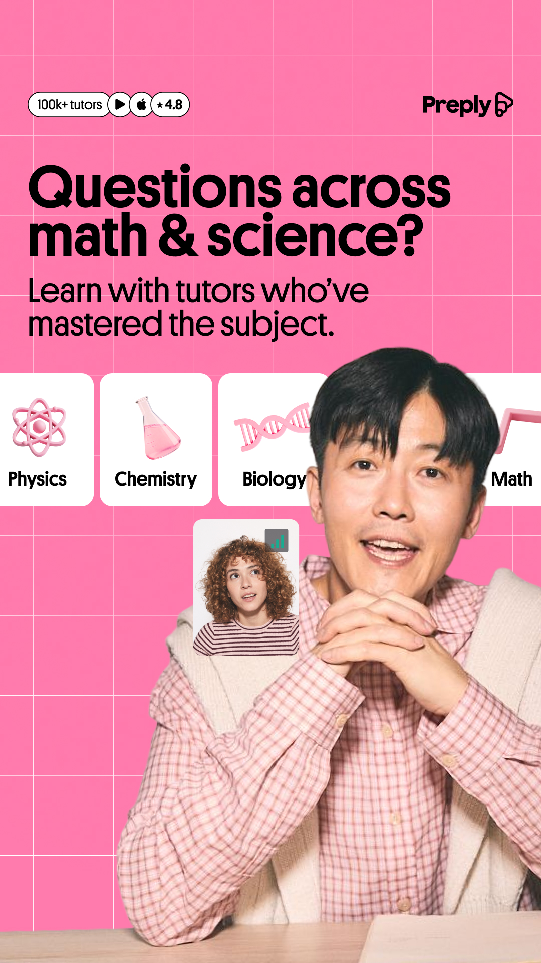Preply Facebook ad