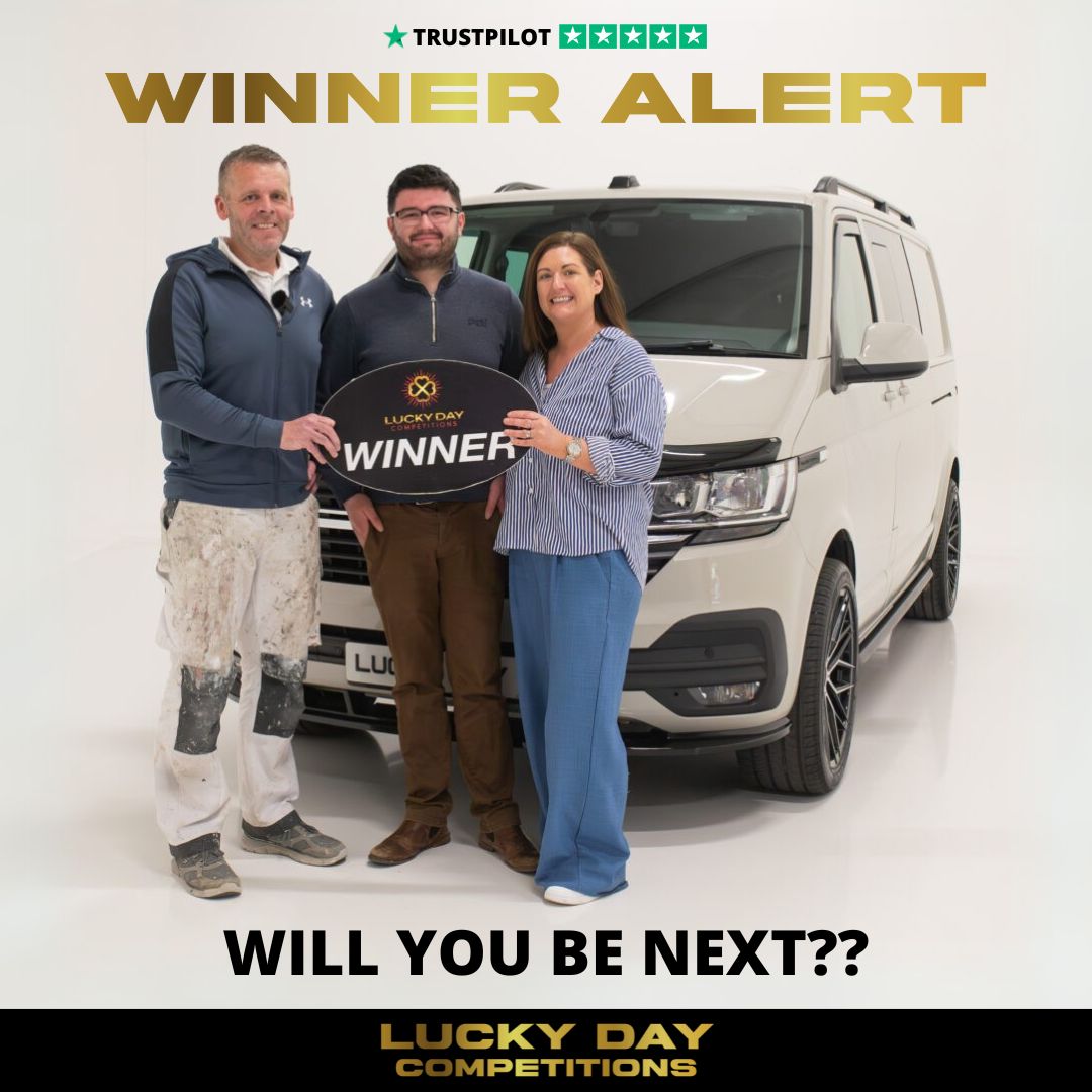 Lucky Day Competitions Facebook ad