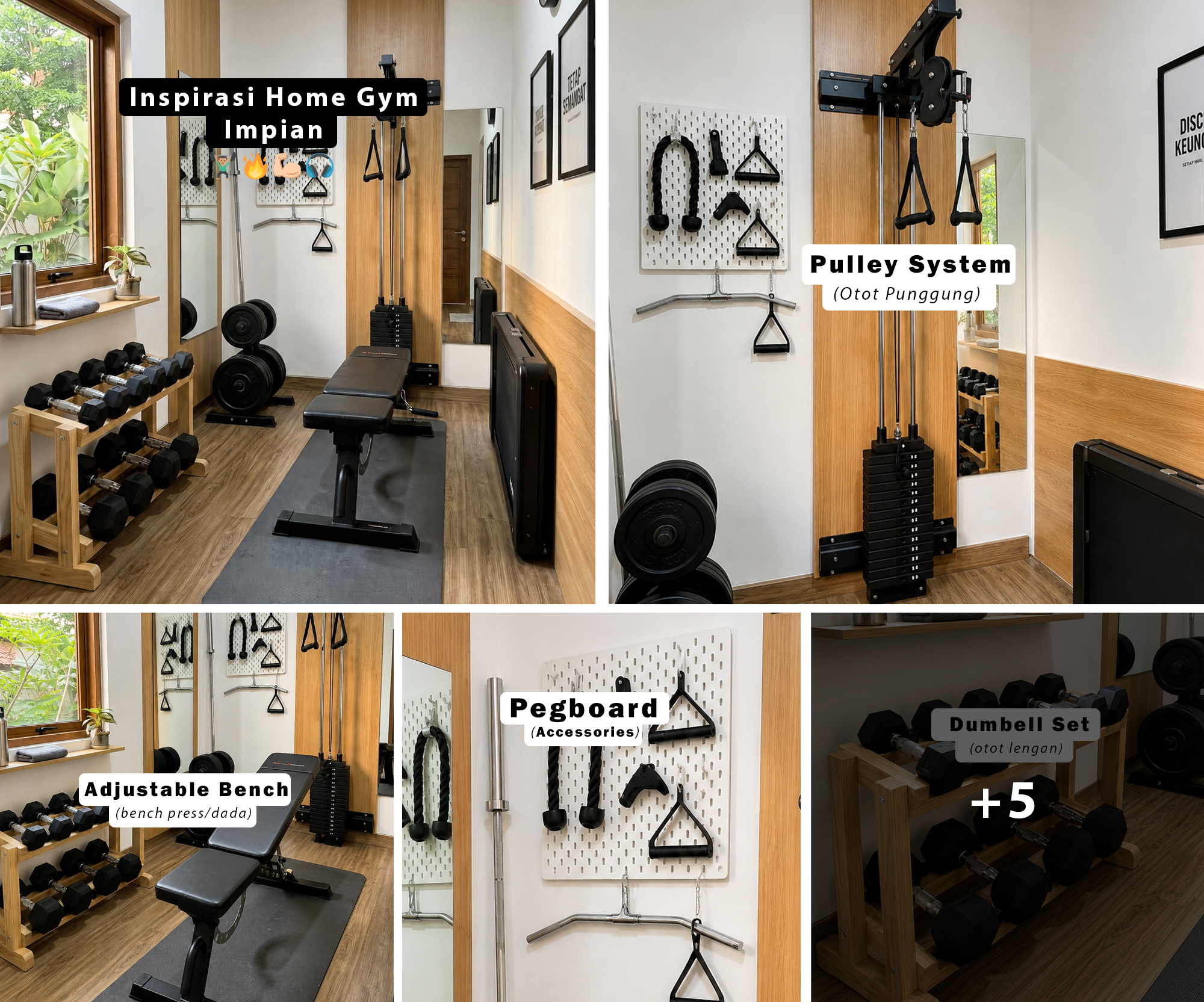 Mayang Dwi Astuti Facebook ad: Home Gym Simple Tapi Estetik