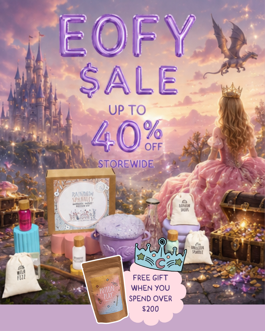 The Little Potion Co Facebook ad